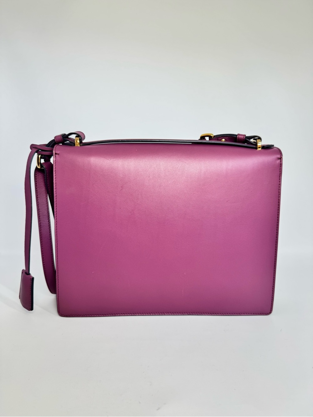 Authentic Salvatore Ferragamo Color Block Shoulder Bag - Picture 2 of 11